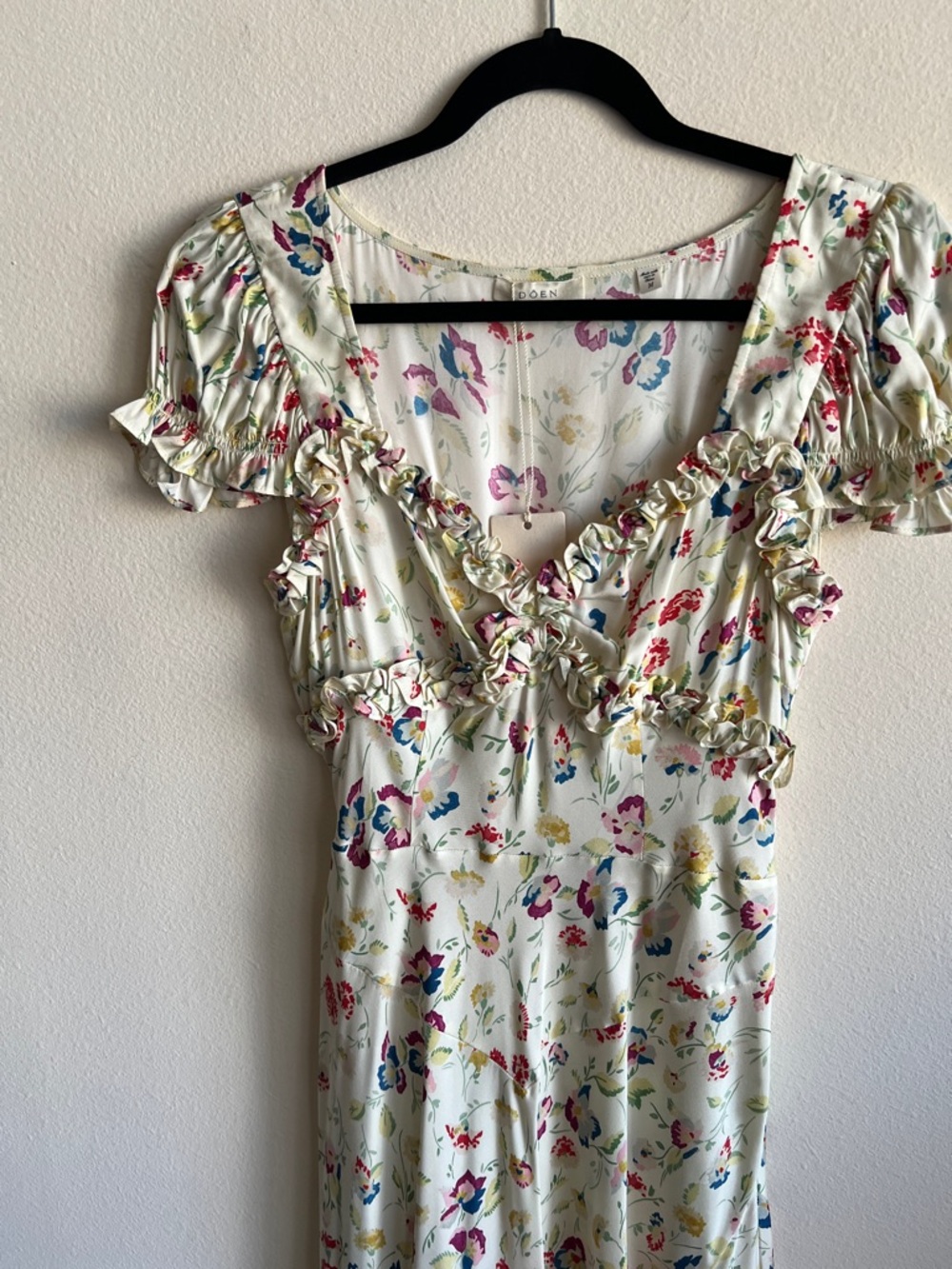 NWT Doen Valerine Dress Windswept Blooms - Picture 7 of 10